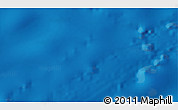 Shaded Relief 3D Map of the area around 34° 38' 13" S, 173° 19' 29" W