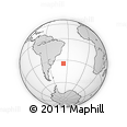 Outline Map of the Area around 34° 38' 13" S, 36° 28' 30" W, rectangular outline