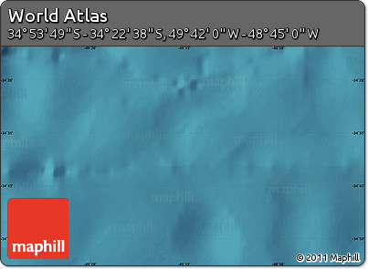 Satellite Map of the Area around 34° 38' 13" S, 49° 13' 30" W