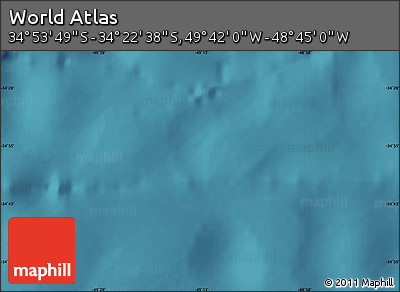 Satellite Map of the Area around 34° 38' 13" S, 49° 13' 30" W