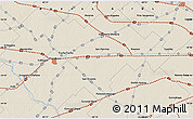 Shaded Relief Map of the area around 34° 38' 13" S, 60° 16' 29" W