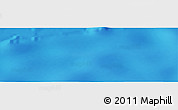 Shaded Relief Panoramic Map of the area around 34° 38' 13" S, 77° 16' 30" W