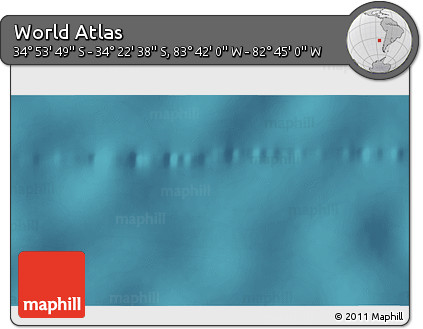 Satellite 3D Map of the Area around 34° 38' 13" S, 83° 13' 29" W