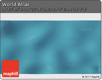 Satellite 3D Map of the Area around 34° 38' 13" S, 94° 25' 30" E