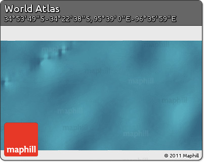 Satellite 3D Map of the Area around 34° 38' 13" S, 96° 7' 30" E