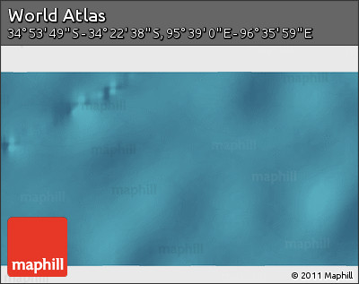 Satellite 3D Map of the Area around 34° 38' 13" S, 96° 7' 30" E