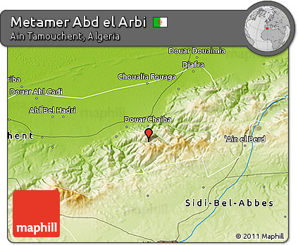 Physical 3D Map of Metamer Abd El Arbi