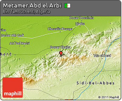 Physical 3D Map of Metamer Abd El Arbi