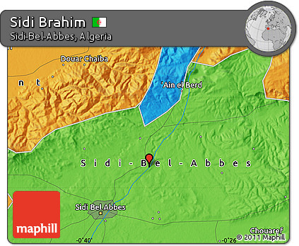 Political Map of Sidi Brahim