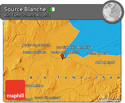 Political Map of Source Blanche