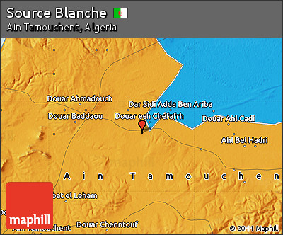 Political Map of Source Blanche