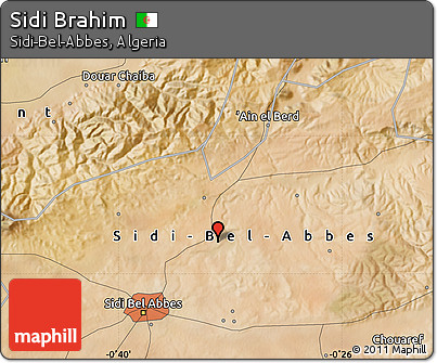 Satellite Map of Sidi Brahim