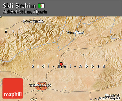 Satellite Map of Sidi Brahim