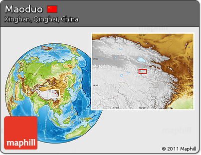 Physical Location Map of Maoduo
