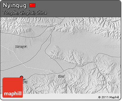 Physical 3D Map of Nyinqug