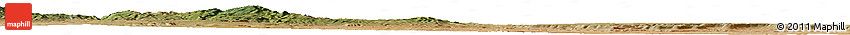Satellite Horizon Map of the Area around 35° 24' 37" N, 105° 19' 29" W