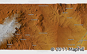 Physical 3D Map of Alameda