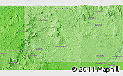 Political 3D Map of Alameda