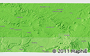 Political 3D Map of the area around 35° 24' 37" N, 107° 52' 30" W