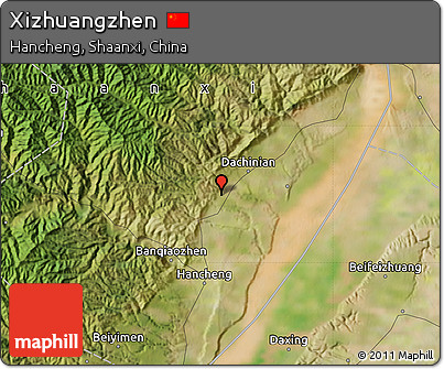 Satellite Map of Xizhuangzhen