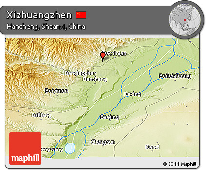 Physical Panoramic Map of Xizhuangzhen