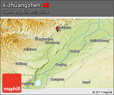 Physical Panoramic Map of Xizhuangzhen