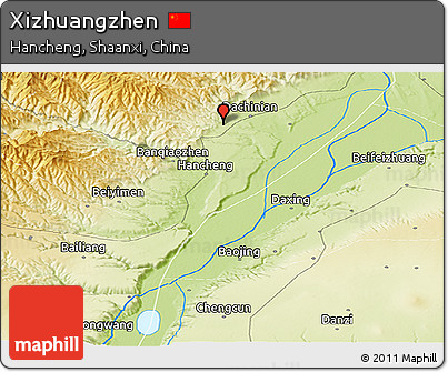 Physical Panoramic Map of Xizhuangzhen