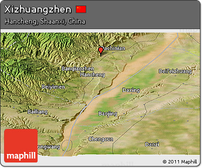 Satellite Panoramic Map of Xizhuangzhen