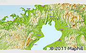 Physical 3D Map of Sekigahara