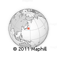 Outline Map of the Area around 35° 24' 37" N, 144° 34' 29" E, rectangular outline