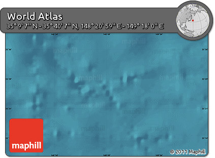 Satellite Map of the Area around 35° 24' 37" N, 148° 49' 29" E
