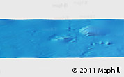 Shaded Relief Panoramic Map of the area around 35° 24' 37" N, 159° 52' 30" E