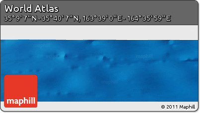 Physical Panoramic Map of the Area around 35° 24' 37" N, 164° 7' 30" E