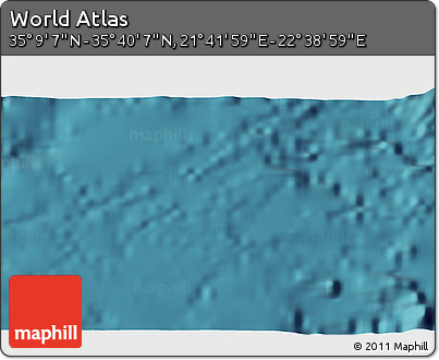 Satellite 3D Map of the Area around 35° 24' 37" N, 22° 10' 29" E