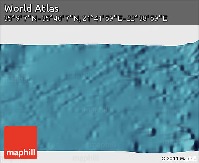 Satellite 3D Map of the Area around 35° 24' 37" N, 22° 10' 29" E