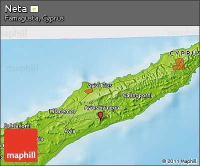 Physical 3D Map of Neta