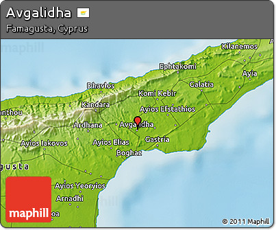 Physical 3D Map of Avgalidha