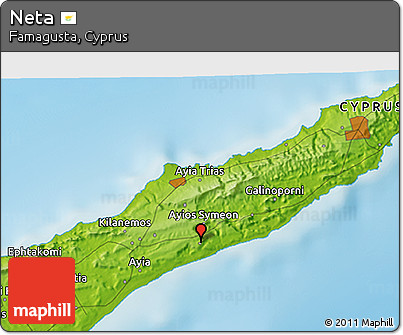 Physical 3D Map of Neta