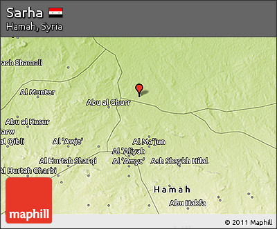 Physical 3D Map of Sarha