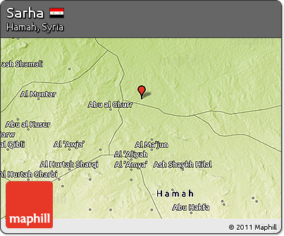 Physical 3D Map of Sarha