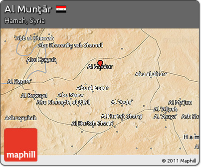 Satellite 3D Map of Al Munţār