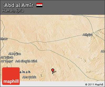 Satellite 3D Map of `Abd Al Amīr