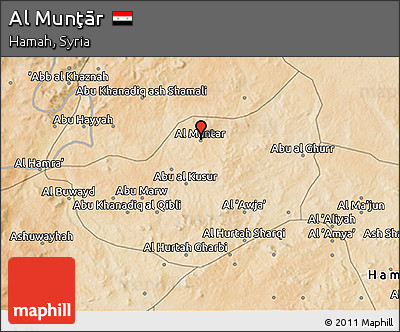 Satellite 3D Map of Al Munţār