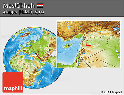 Physical Location Map of Maslūkhah