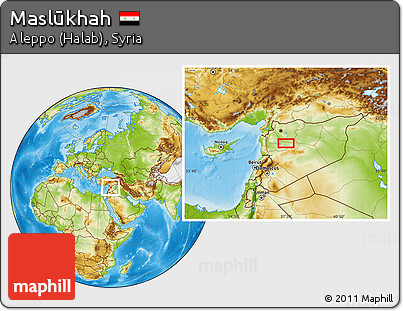 Physical Location Map of Maslūkhah