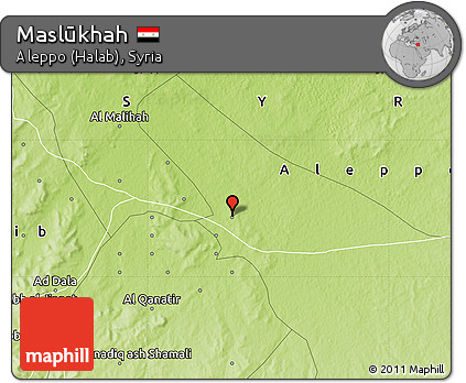 Physical Map of Maslūkhah