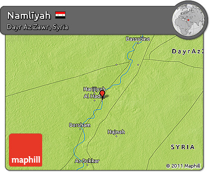 Physical 3D Map of Namlīyah