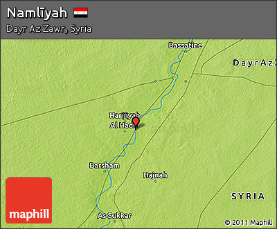 Physical 3D Map of Namlīyah