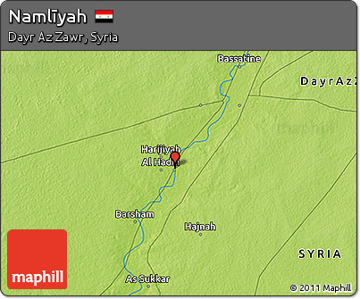 Physical 3D Map of Namlīyah