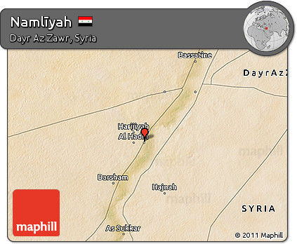 Satellite 3D Map of Namlīyah